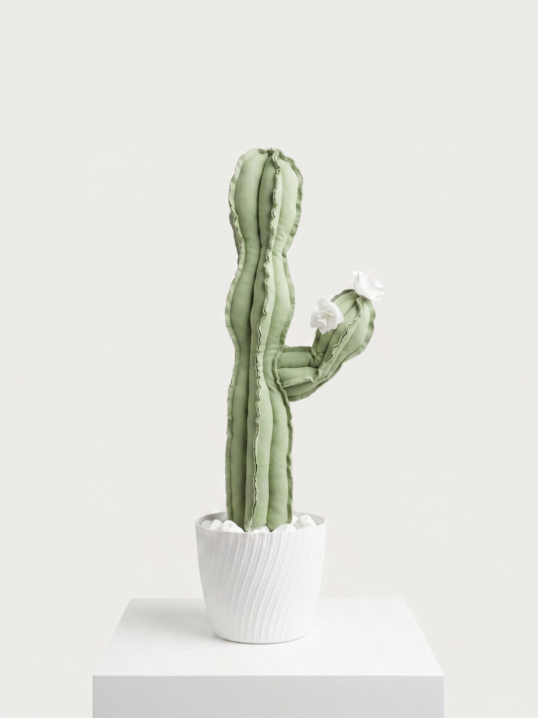 Cactus 68cm White
